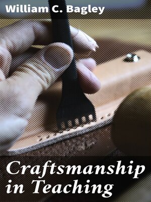cover image of Craftsmanship in Teaching